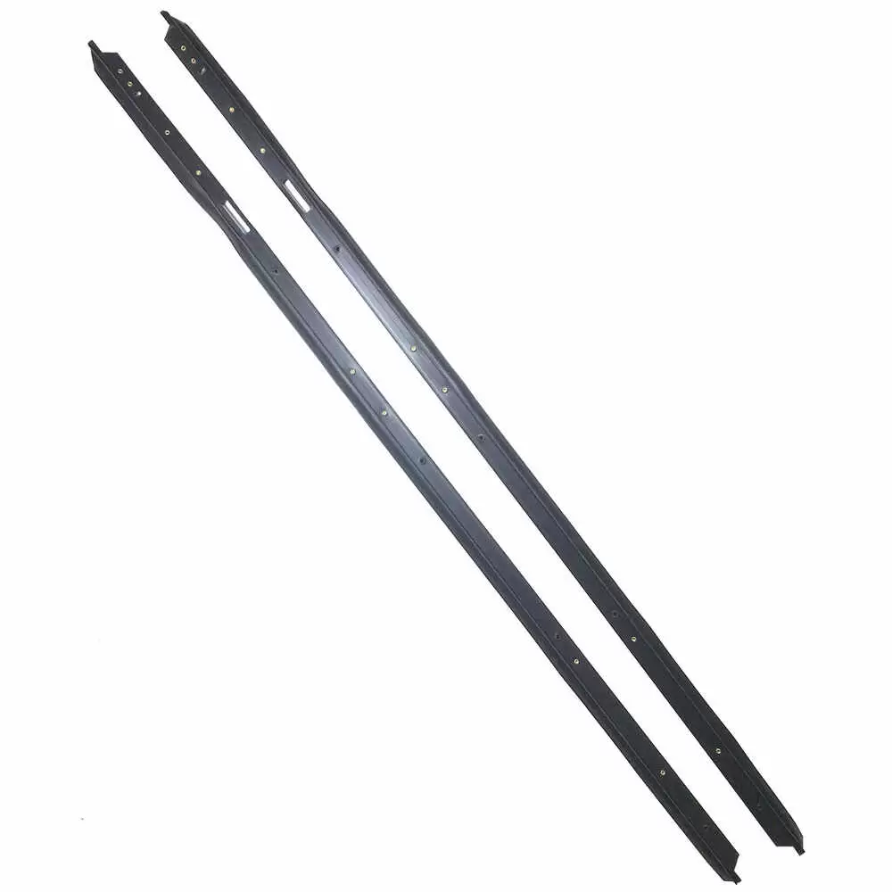 1978-1988 Chevrolet Monte Carlo Outer Felt Window Sweep Belt with Reveal Molding - A Body - Pair