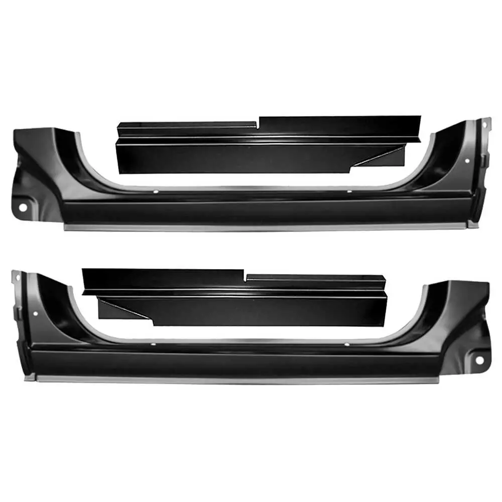 1980-1980 GMC Pickup Truck CK Rocker Panel Repair Kit Inner & Outer, Left & Right - Front Door - OEM Style