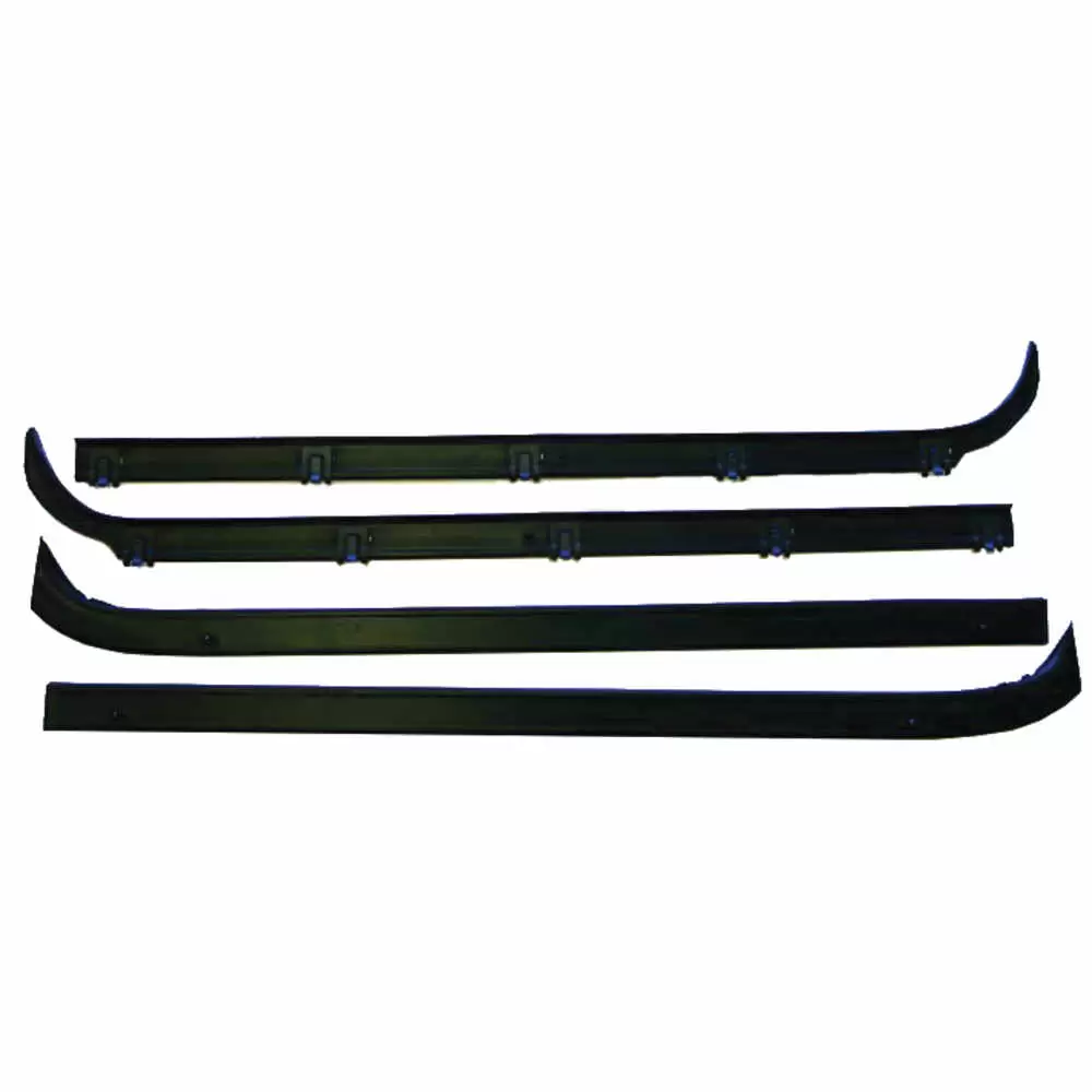 1980-1986 Ford F250 Pickup Inner & Outer Window Belt Felt Sweep Kit