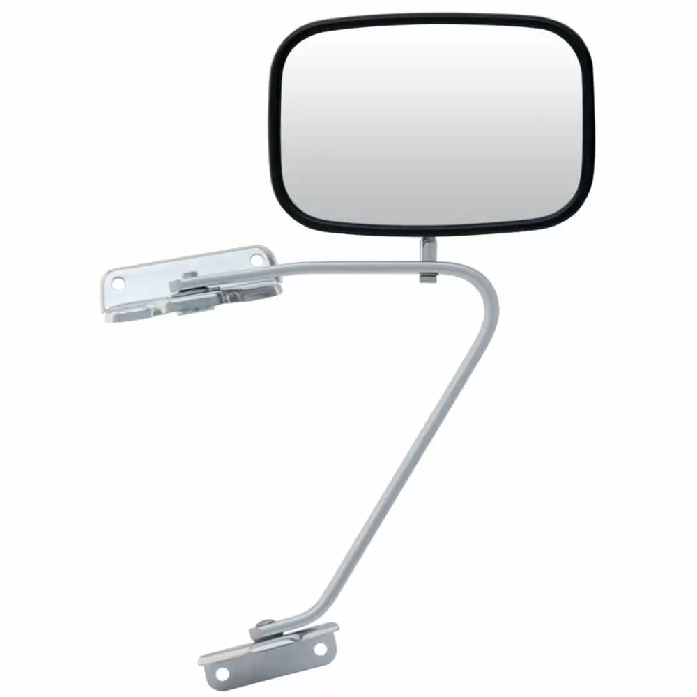 1980-1996 Ford Bronco Flat Glass Mirror Assembly with 5" x 8" - Right Side