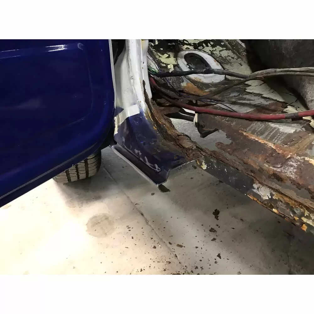 1980-1998 Ford F350 Pickup Lower Front Door Post - Left Side