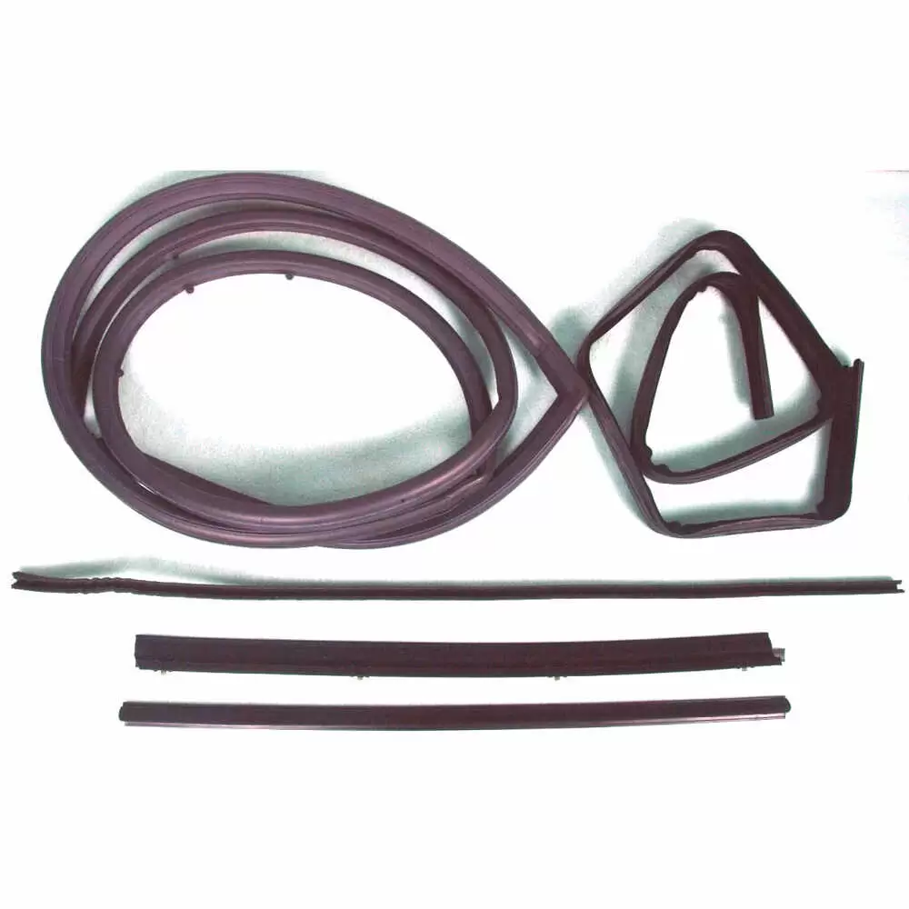 1981-1981 Jeep Scrambler Sweep Belt & Glass Run Window Channel & Door Seal Kit - Right Side