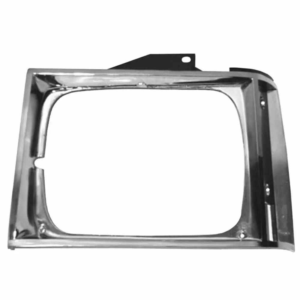 1982-1990 GMC S15 Pickup Chrome Headlight Bezel - Left Side