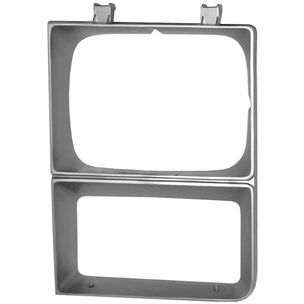 1983-1984 Chevrolet Pickup Truck CK Single Rectangular Argent Headlight Door - Left Side