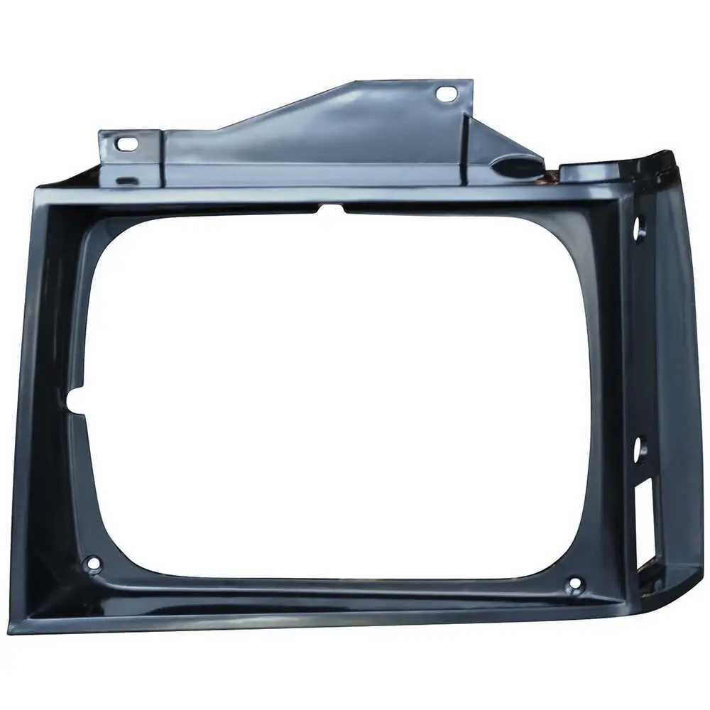 1983-1990 GMC S15 Jimmy Headlight Bezel, Gloss Black, Left Side
