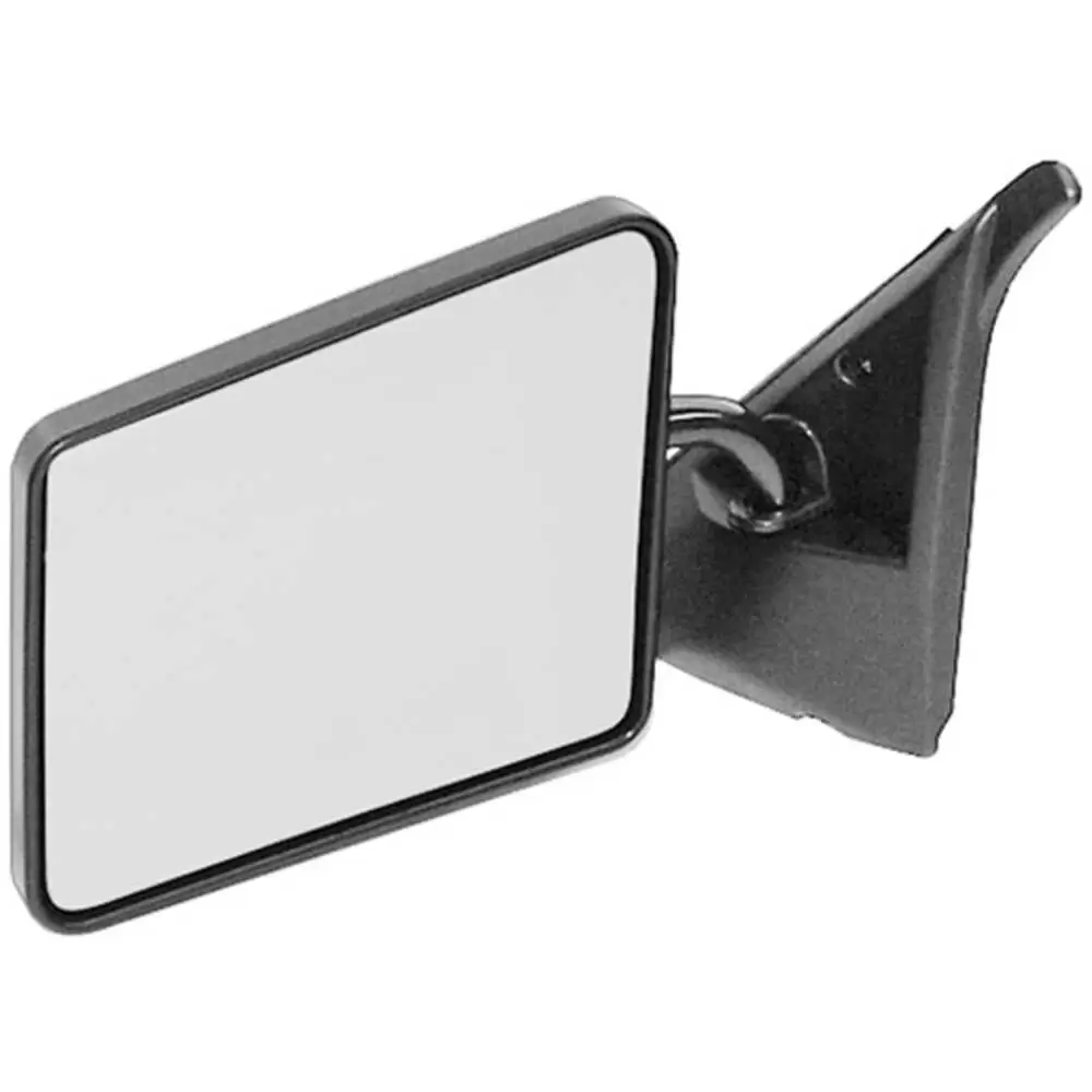 1983-1994 Chevrolet S10 Blazer Left Black Door Mirror with Glass, Non Heated