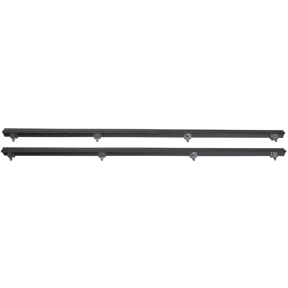 1984-1989 Toyota Pickup Truck Front Door L&R Outer Belt Weatherstrip Kit w/o vent window Right Side