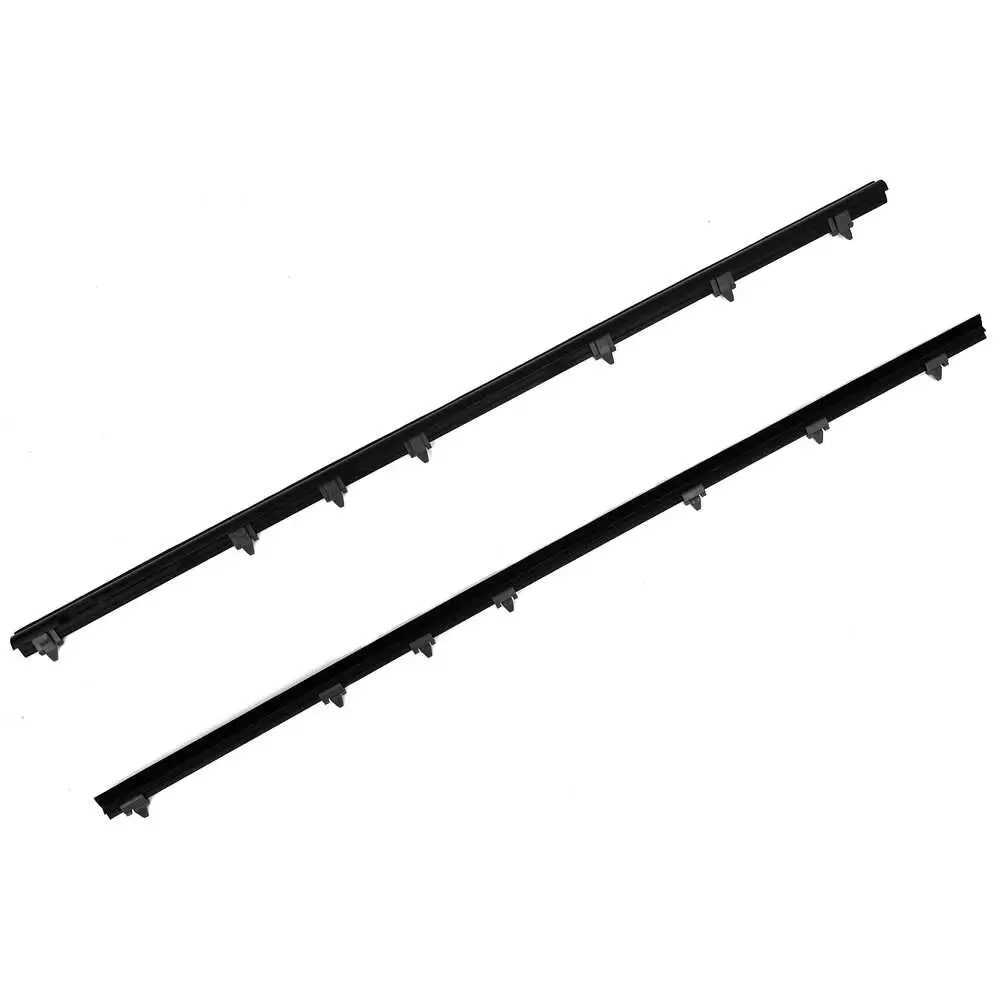 1984-1989 Toyota Pickup Truck Front Inner Belt Weatherstrip Kit without Vent Window - Includes: Left & Right Side