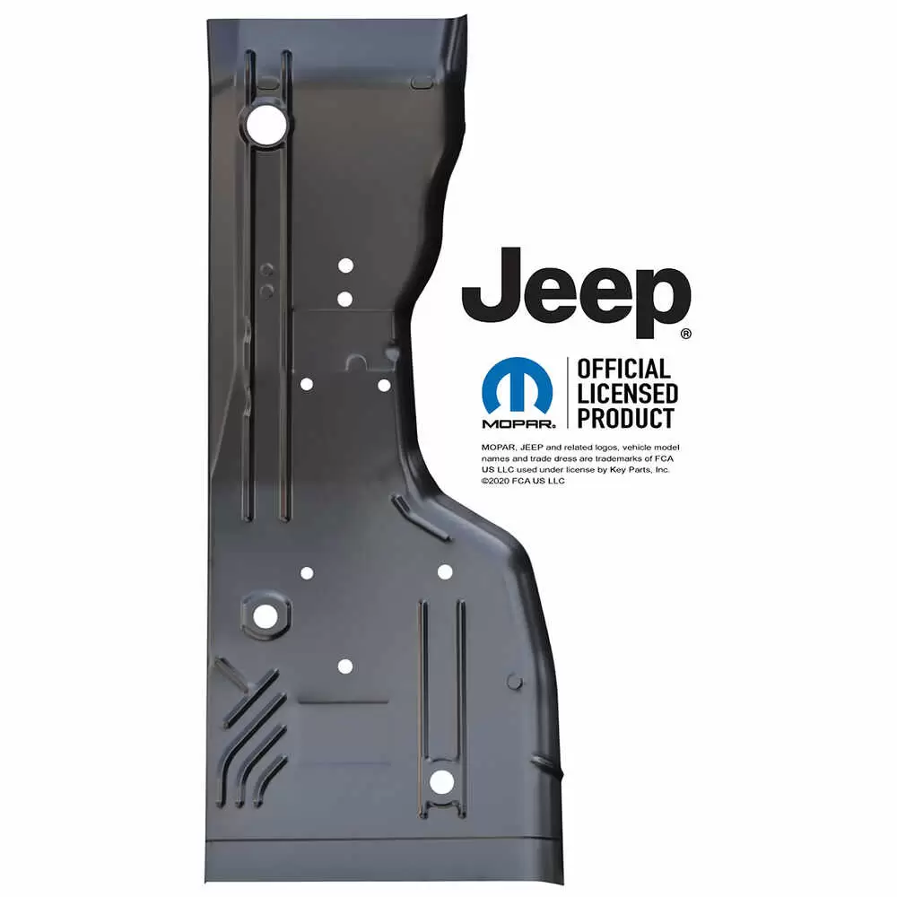 1984-1990 Jeep Wagoneer XJ Floor Pans - Left Side