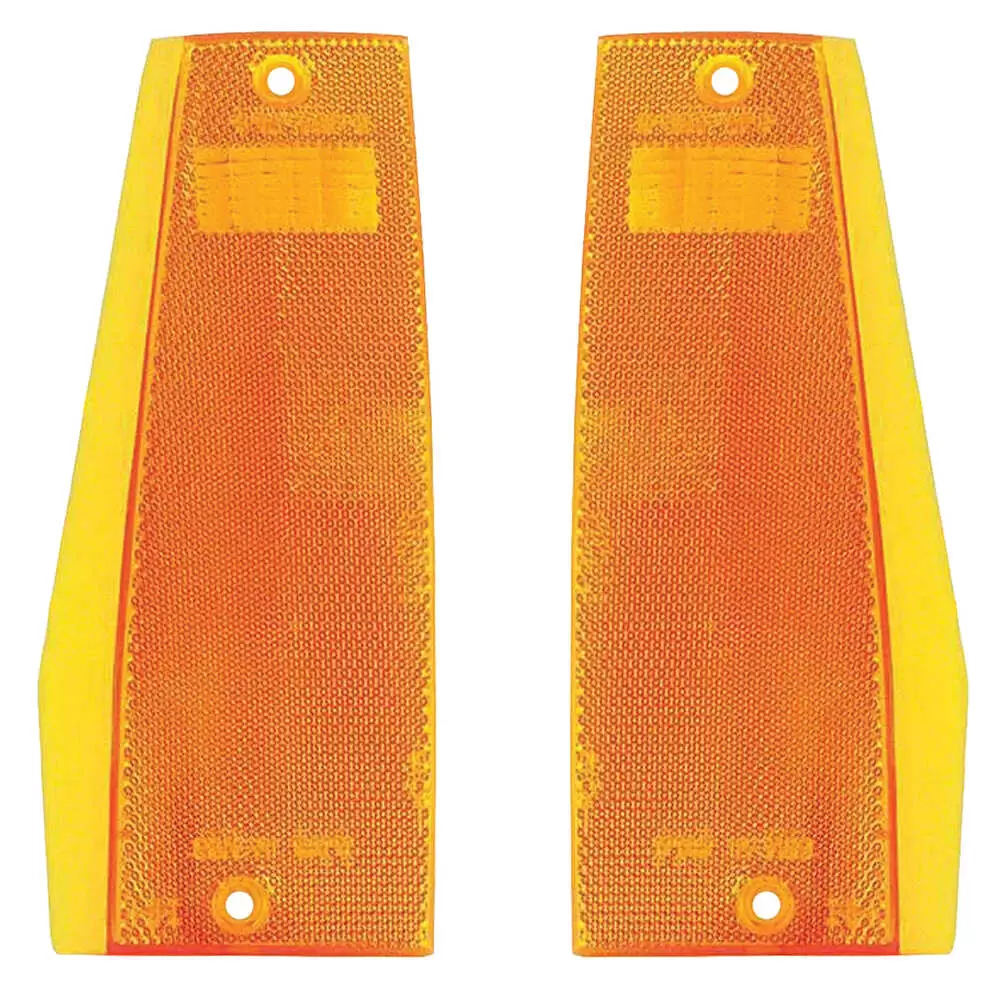 1984-1990 Jeep Wagoneer XJ Front side marker kit- amber  