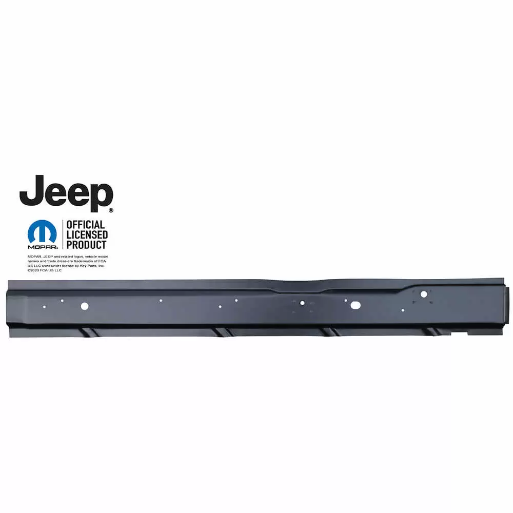 1984-1990 Jeep Wagoneer XJ Rocker Panel Backing Plate - Right Side