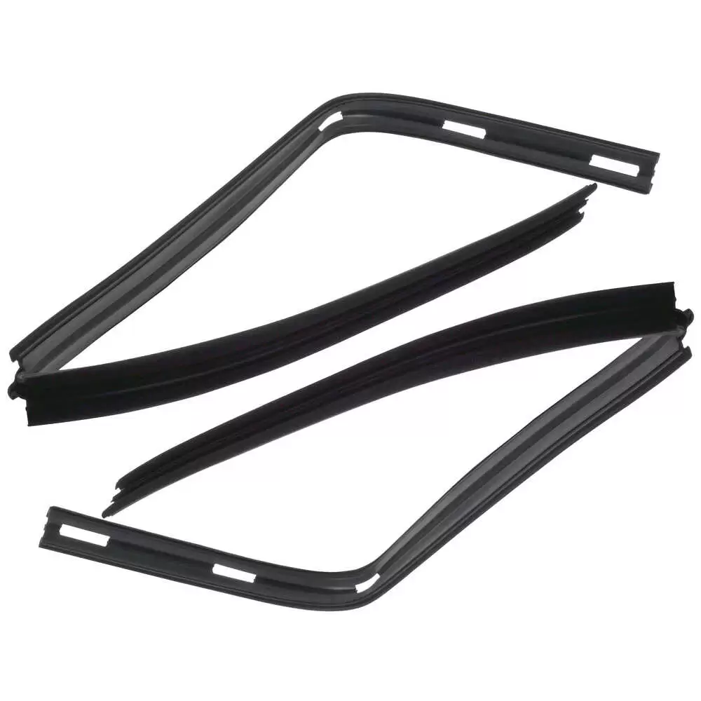 1984-1991 Jeep Grand Wagoneer SJ Front Door Glass Run Window Channel Kit - PAIR