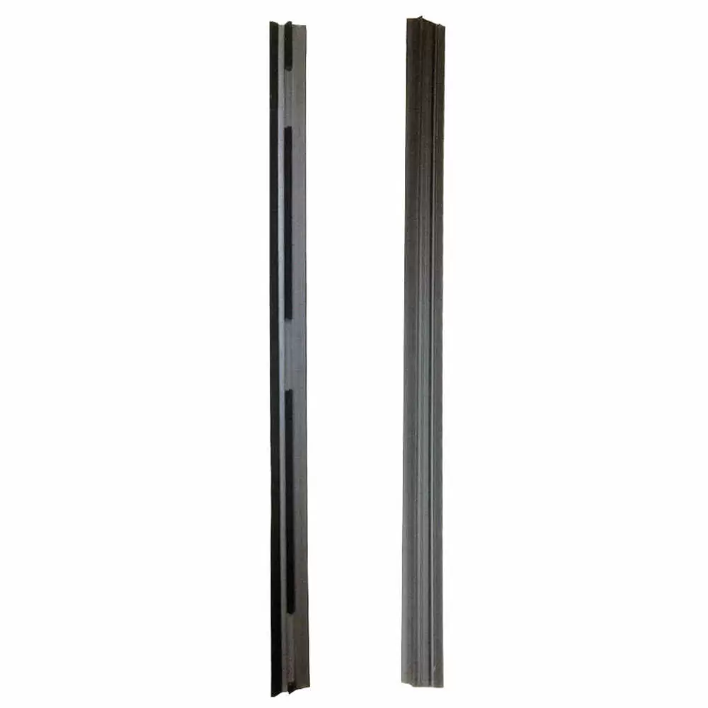 1984-1996 Jeep Cherokee XJ Front Door Outer Felt Window Sweep Belt Kit - 4 Door - Pair