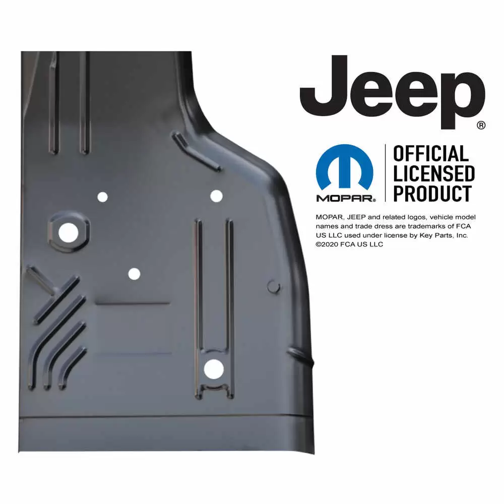 Floor Pan For 1984-2001 Jeep Cherokee - Left Hand Front Replacement Panel