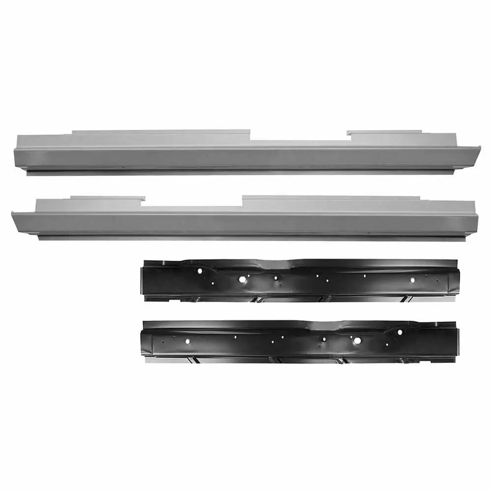 Jeep Cherokee Xj Slip On Rocker Panel Backing Plate Kit Mill Supply Inc