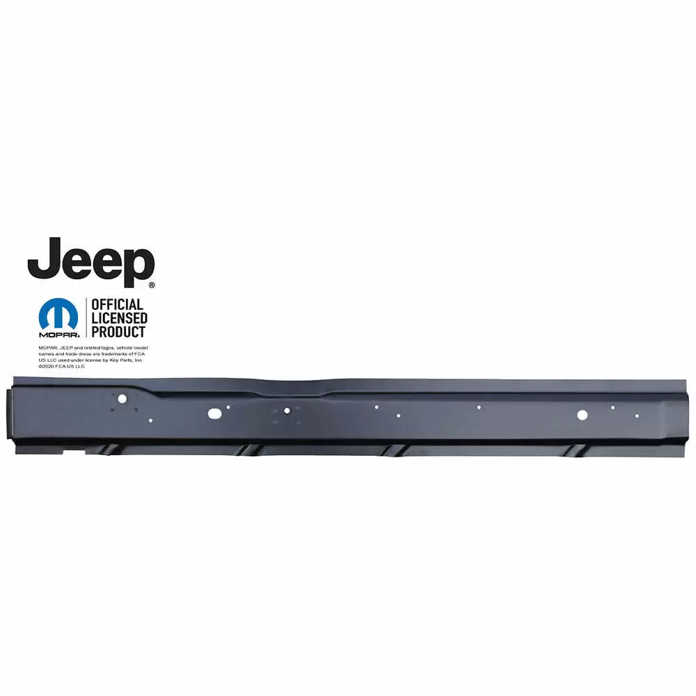 1985-1985 Jeep Wagoneer XJ Rocker Panel Backing Plate - Left side