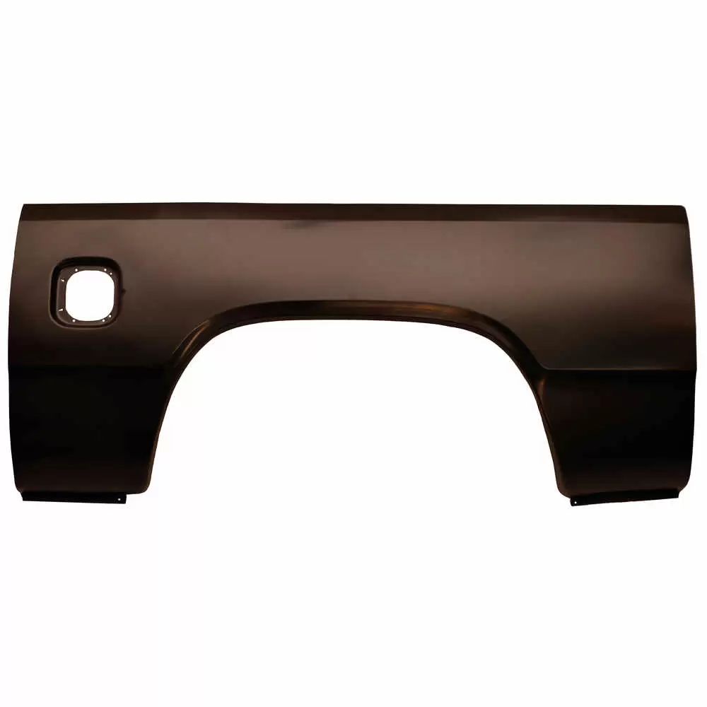 1986-1986 Dodge D Series Pickup Truck Rear Wheel Arch with Gas Filler Hole - Left side
