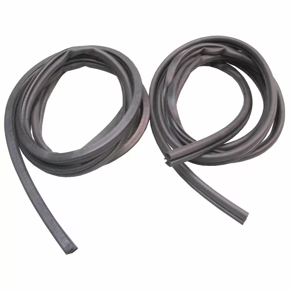1986-1991 Ford Taurus Front Door Seal Weatherstrip - Pair - Driver and Passenger side