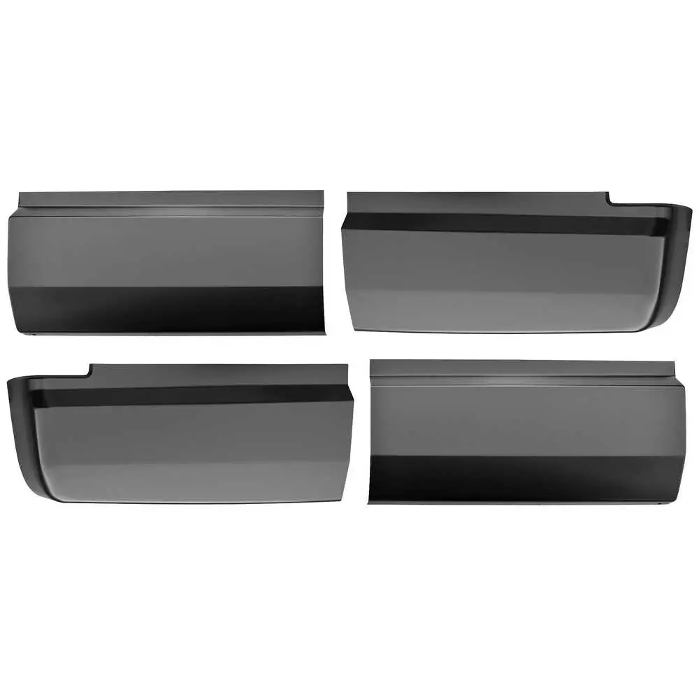 1986-1992 Jeep Comanche 7' Bed Front and Rear Lower Bed Section Kit for 7' Bed - 0482-135