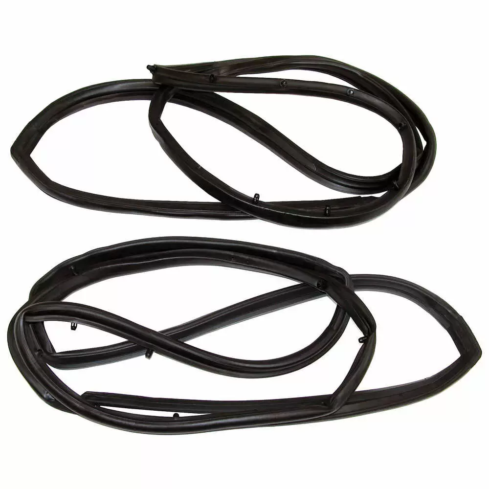 19871995 Jeep Wrangler Door Weatherstrip Seal Kit Pair Mill Supply