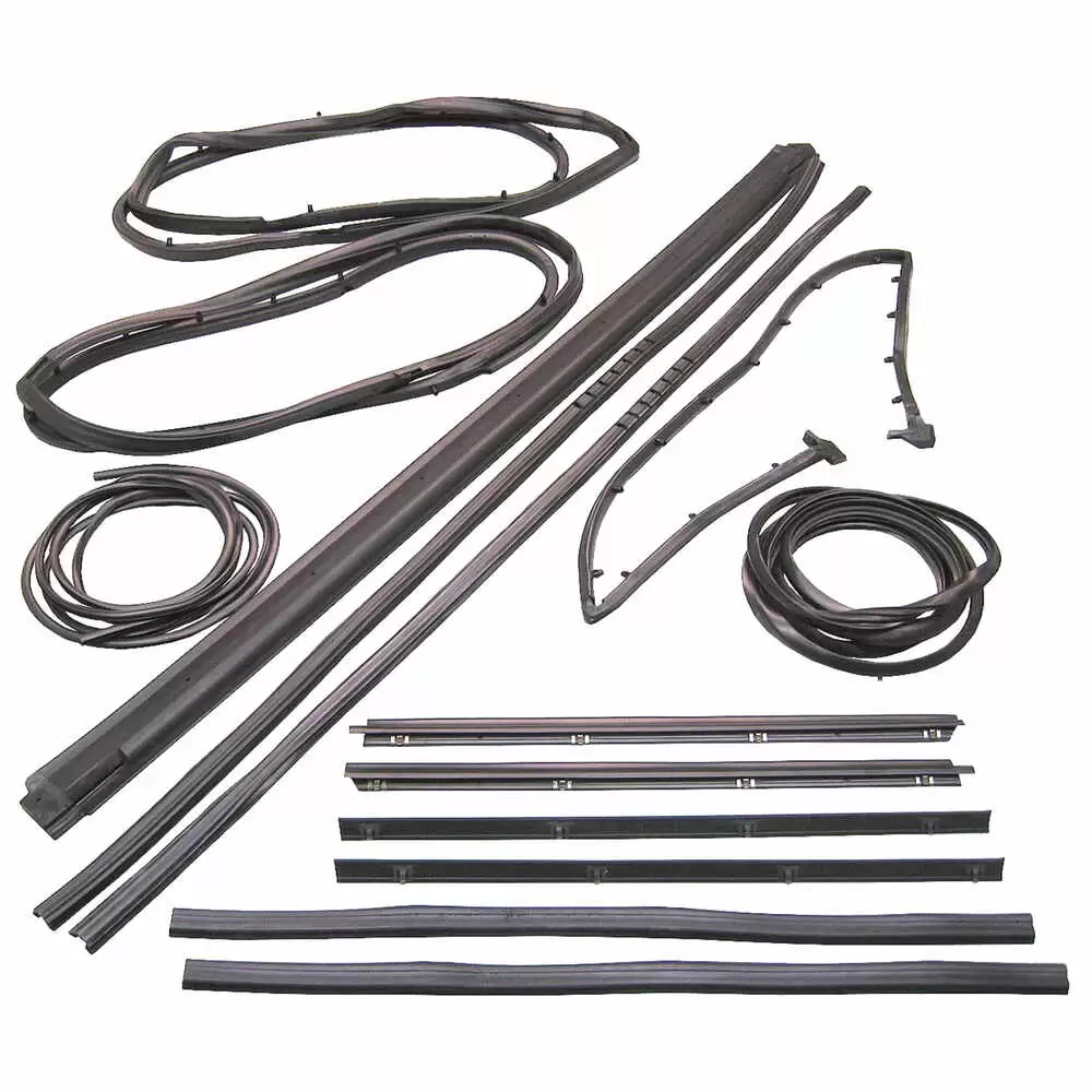 1987-1995 Jeep Wrangler YJ 13 Piece Weatherstrip Kit for Wranger with Movable Vent