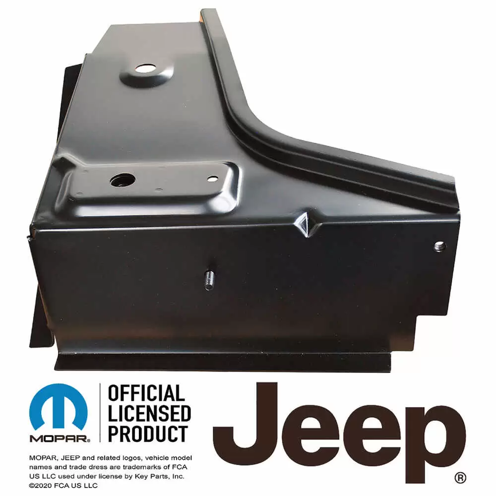 1987-1995 Jeep Wrangler YJ Floor Toe Board Support - Right Side