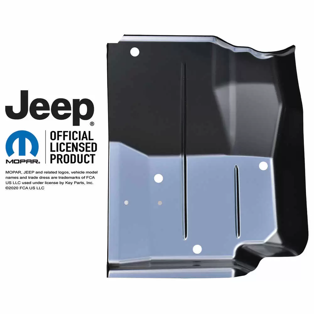 1987-1995 Jeep Wrangler YJ Front Floor Pan - 0480-225-L Left Side