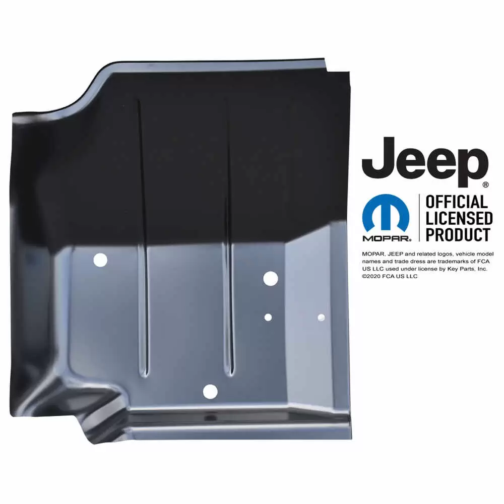 1987-1995 Jeep Wrangler YJ Front Floor Pan - 0480-226-R Right Side