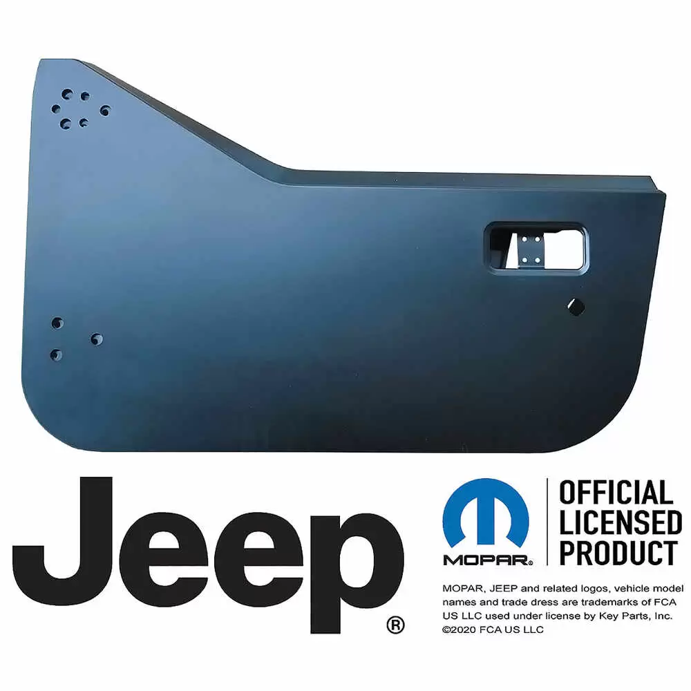 1987-1995 Jeep Wrangler YJ Half Door Shell - 0480-151 Left Side