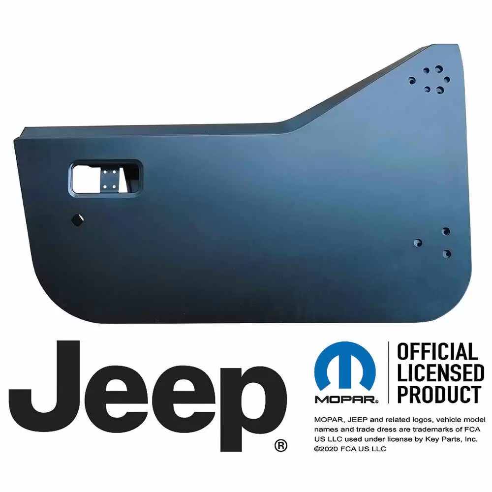 1987-1995 Jeep Wrangler YJ Half Door Shell - 0480-152 Right Side