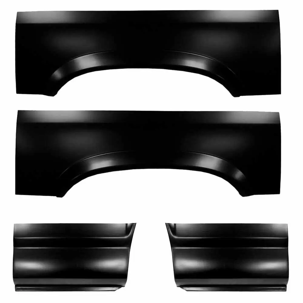 1987-1996 Dodge Dakota Wheel Arch & Lower Front Bed Section Kit, 7.5' bed