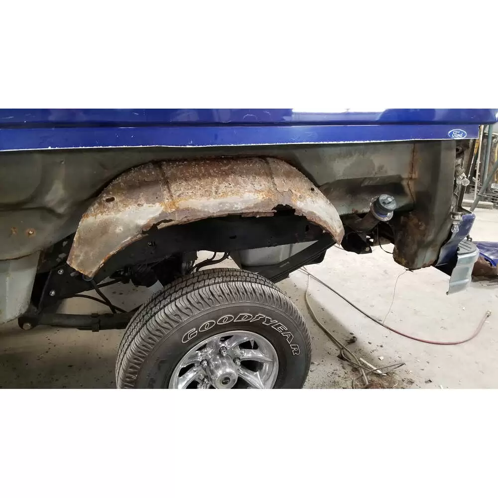 1987-1998 Ford F250 Pickup Outer Rear Wheelhouse - Left Side