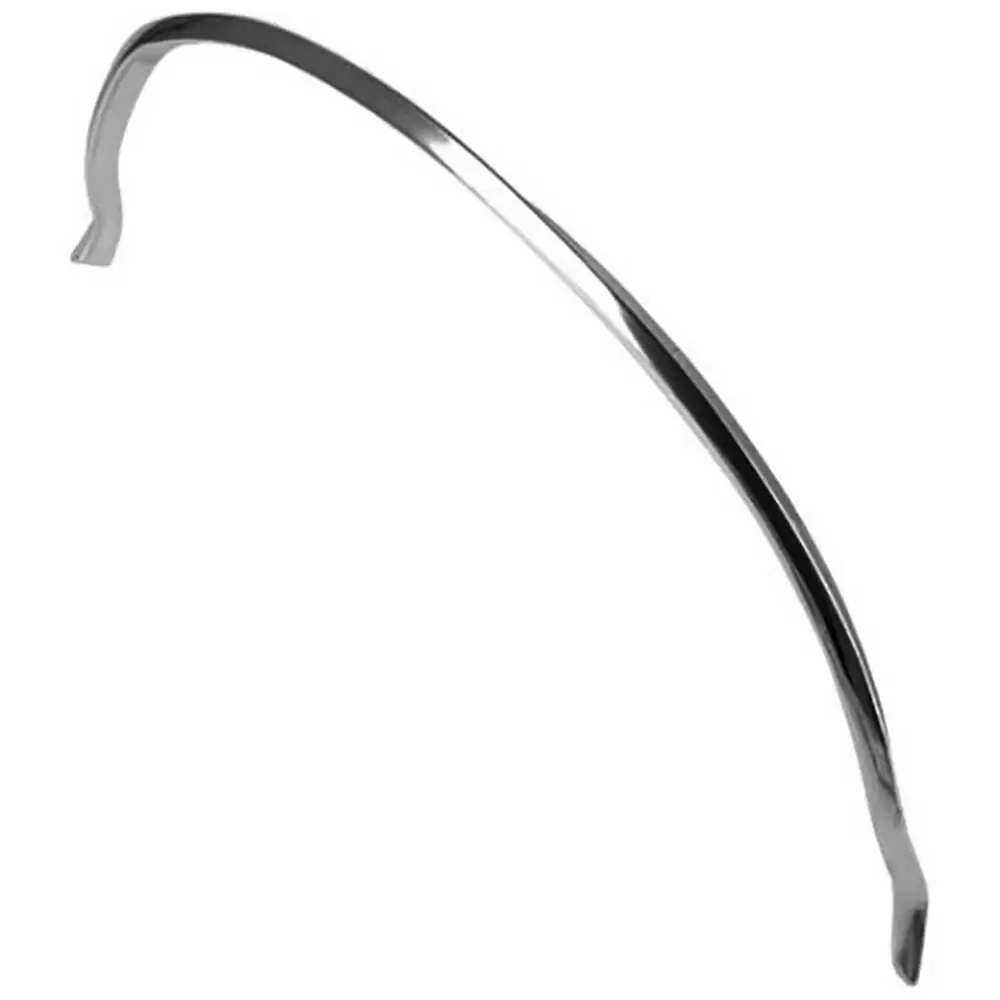 1987-1998 Ford F350 Pickup Rear Wheel Well Molding, Chrome - Right Side