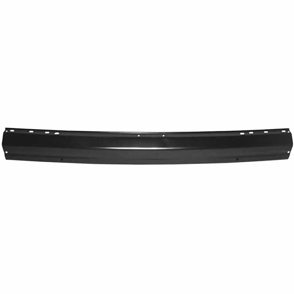 1989-1989 Jeep Wagoneer XJ Front Bumper Rail with Top Holes, Black