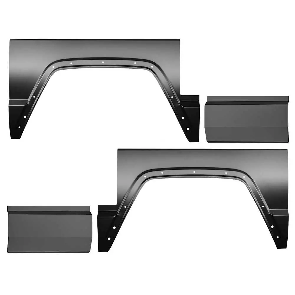 1991-1991 Jeep Comanche MJ Lower Front Bed Section and Wheel Arch Kit