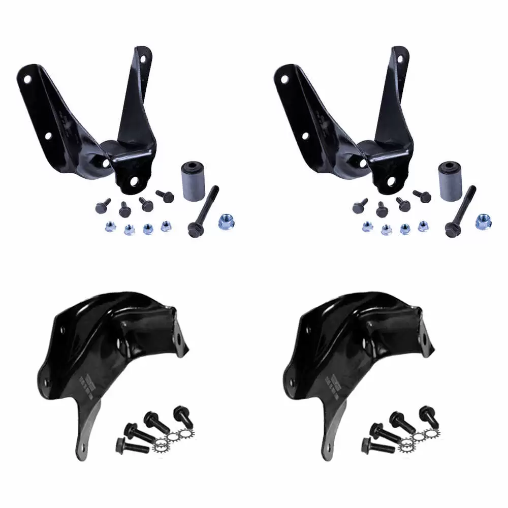 1992-1996 Ford F150 Pickup Truck 2WD Rear Leaf Spring Hanger Kit