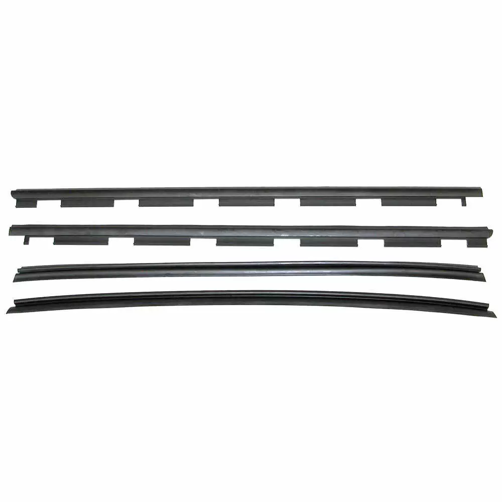 1992-1999 Chevrolet Blazer Inner & Outer Felt Window Sweep Belt - 4 Piece Kit