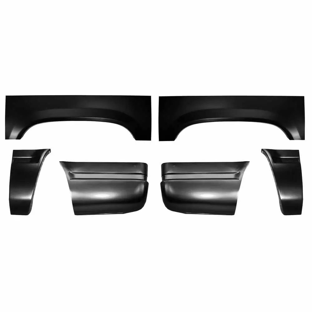 1992-1999 Chevrolet Suburban Wheel Arch & Front & Rear Quarter Panel Lower  Sections Kit