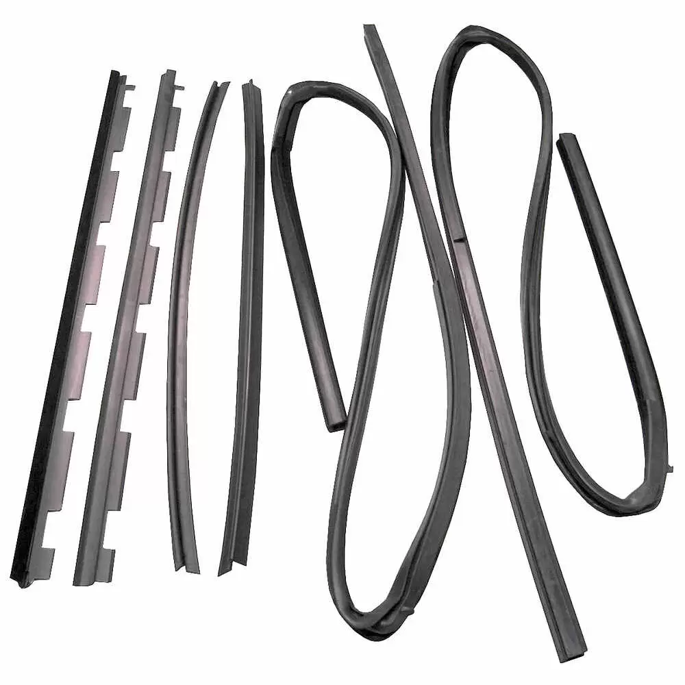 1992-1999 Chevrolet Tahoe Inner & Outer Sweep Belt & Glass Run Window Channel - 6 Piece Kit