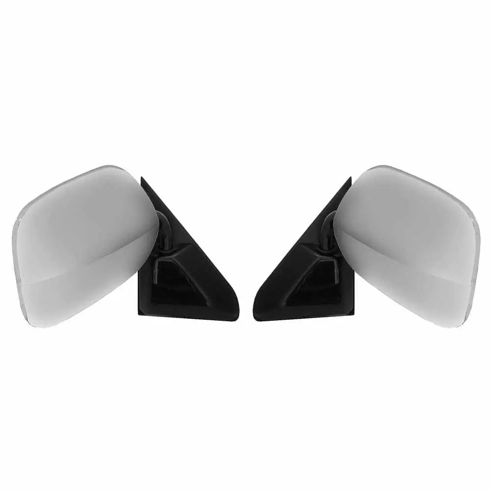 1992-1999 GMC Yukon Foldaway Mirror, Chrome Head with Black Arm & Base Pair