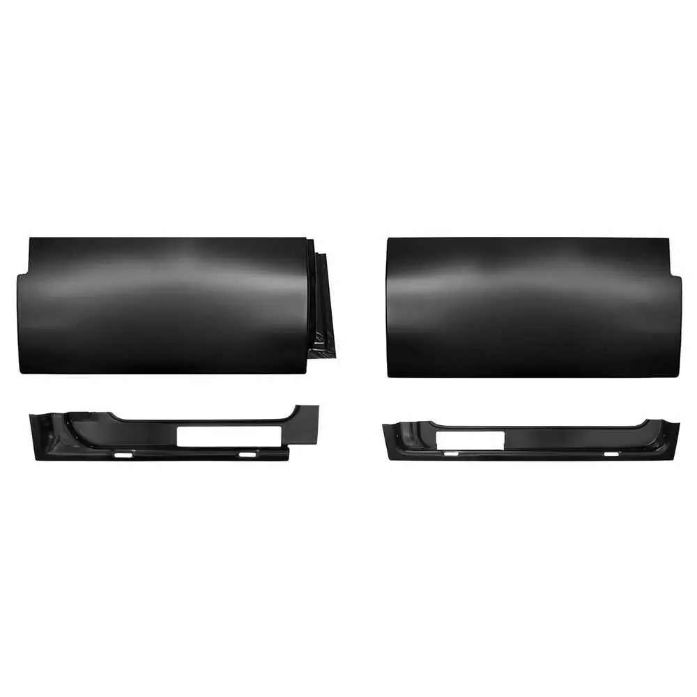 1992-2016 Ford Econoline Inner & Outer Side Cargo Door, Bottom Door-skin Kit