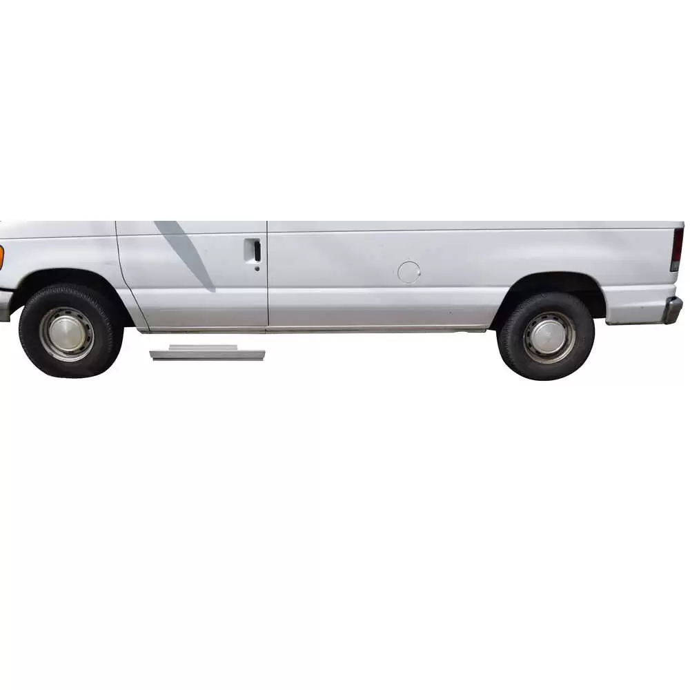 1992-2016 Ford Econoline Slip-On Front Door Rocker Panel - Right Side