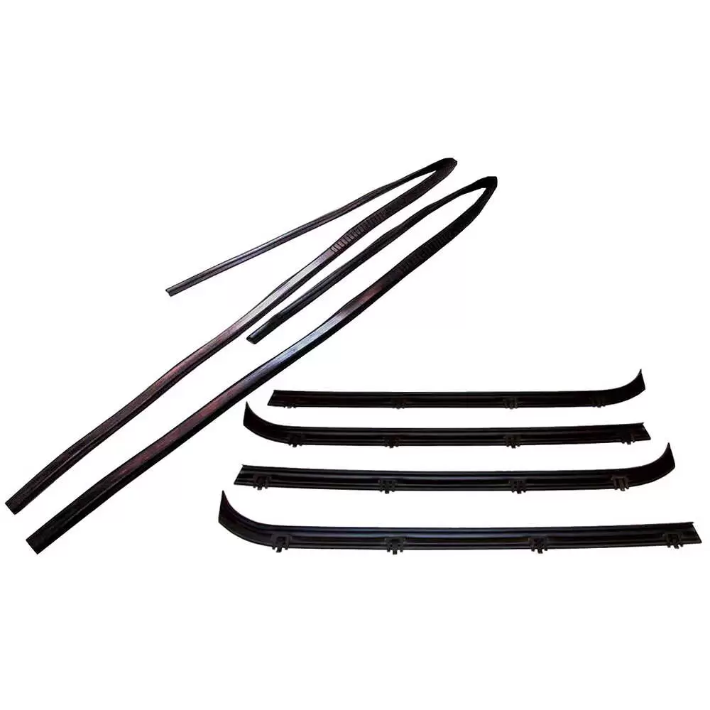 1993-1993 Chevrolet Van Inner - Outer & Window Channel Weather Strip Kit - Left & Right Side