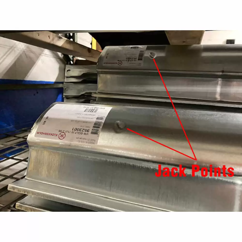 1993-1999 Volkswagen Jetta 4 Door Rocker Panel - Left Side