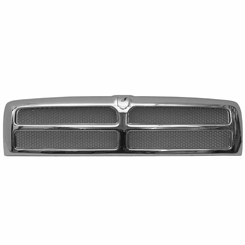 1994-2002 Dodge Ram 3500 Pickup Truck Chrome & Silver Grille