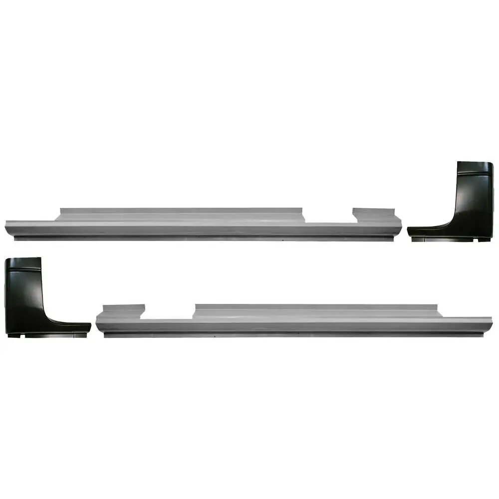 1994-2002 Dodge Ram 3500 Pickup Truck Crew Quad Cab Slip-On Rocker Panel & Cab Corner Kit - Quad Cab