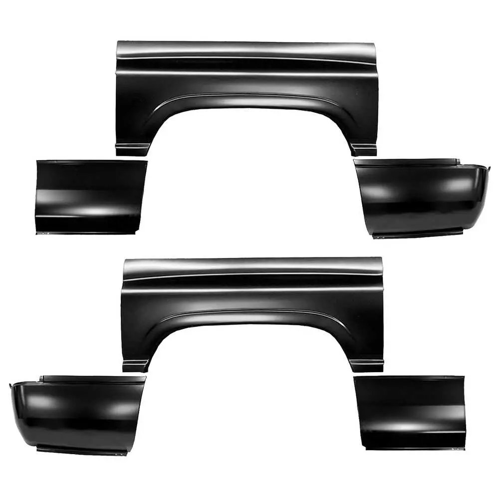1994-2002 Dodge Ram 3500 Pickup Truck Wheel Arch & Lower Front & Rear Quarter Panel Bed Section - 6' Bed