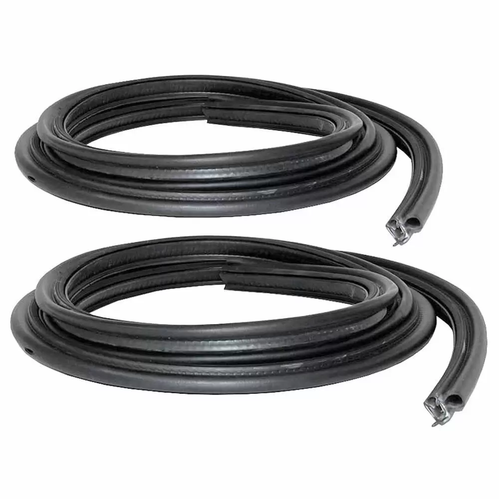 1994-2004 Chevrolet S10 Pickup Rear Door Seal Weatherstrip on Body - Pair - Crew Cab - Driver and Passenger Side