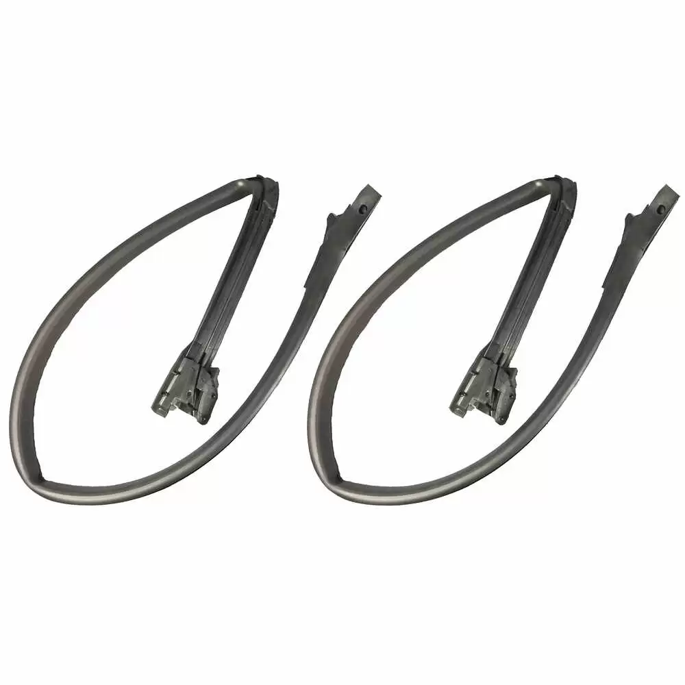1994-2004 Ford Mustang Upper Door Seal Weatherstrip - Pair - Driver and Passenger Side