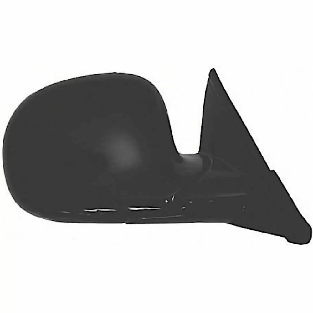 1995-1998 Chevrolet Blazer Manual Mirror Head, Folding, Non-Heated, Gloss Black Right Side
